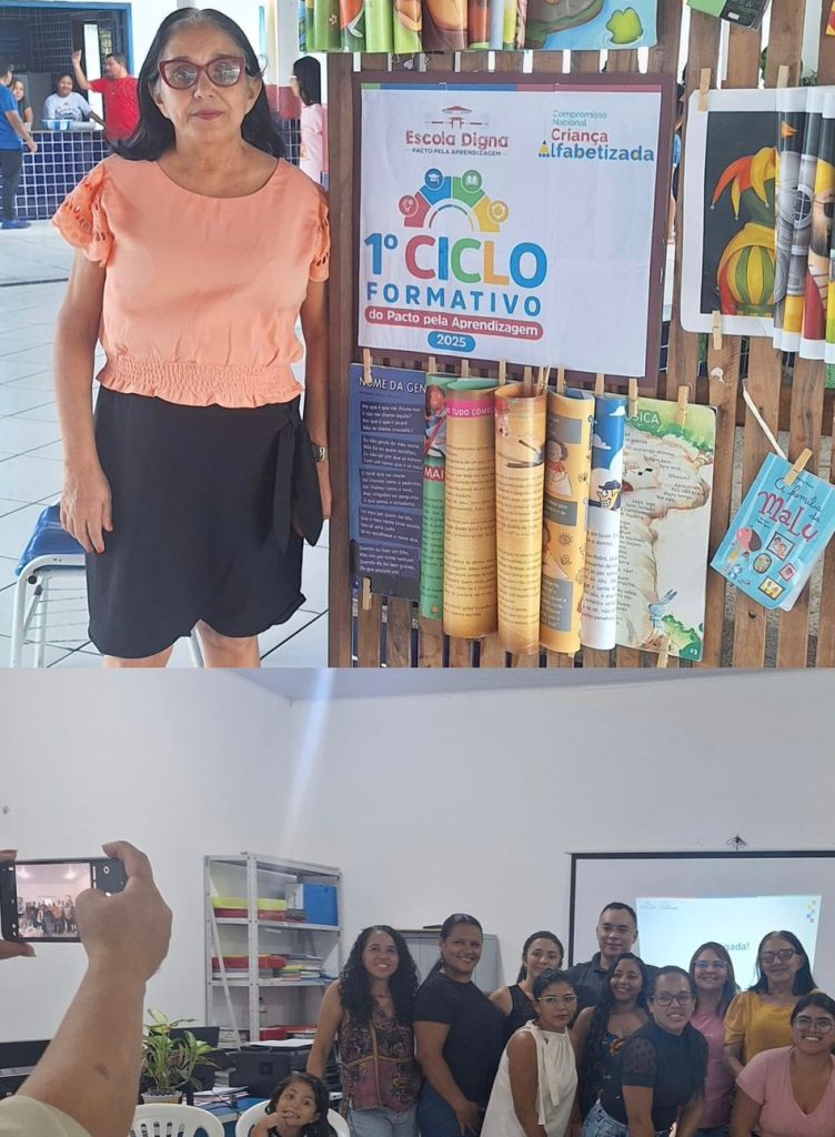 Fortalecendo a educação: 1º Ciclo Formativo do PACTO pela Aprendizagem 2025 Fortalecendo a educação: 1º Ciclo Formativo do PACTO pela Aprendizagem 2025