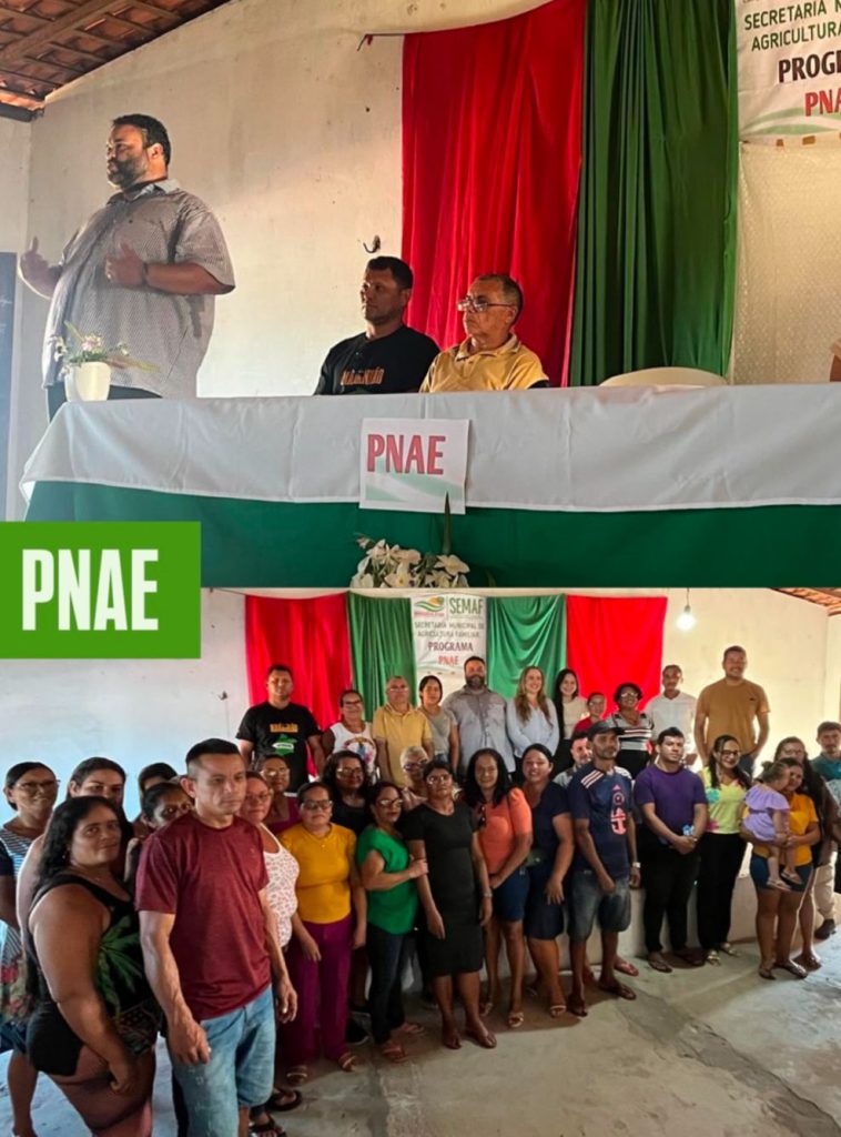 Assinatura do contrato do Programa Nacional de Alimentação Escolar (PNAE)