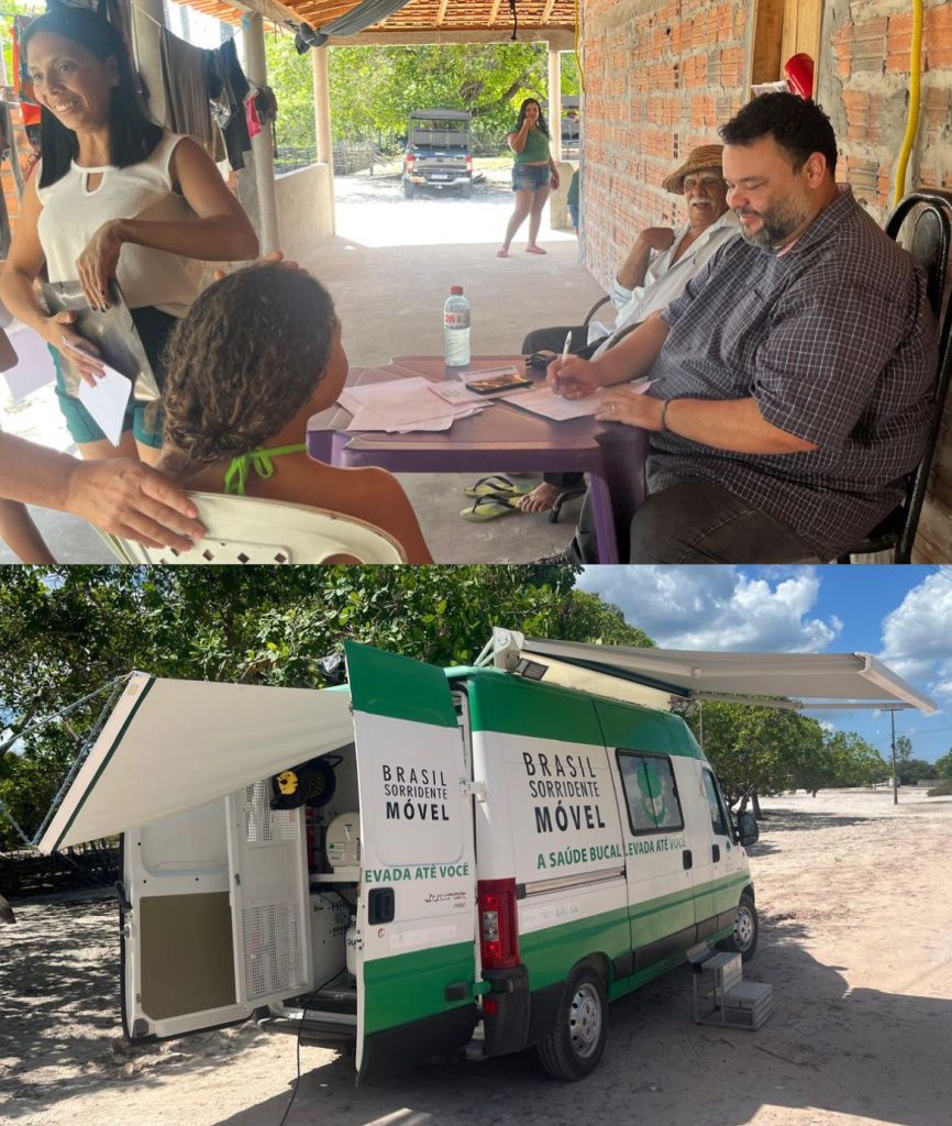 Odontomóvel: Saúde em Primeira Cruz amplia serviços e chega mais perto da população