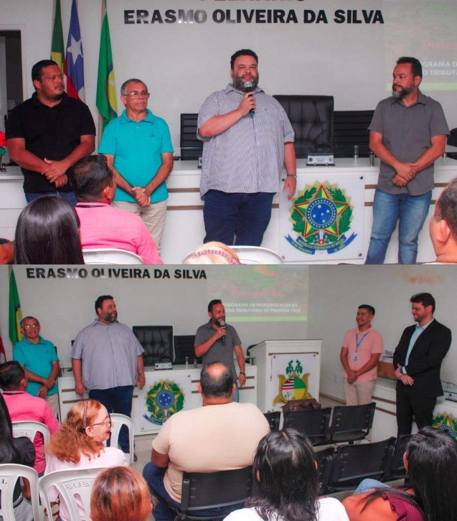 Primeira Cruz lança Programa de Modernização Tributária e dá um novo passo rumo à inovação na gestão pública Primeira Cruz lança Programa de Modernização Tributária e dá um novo passo rumo à inovação na gestão pública