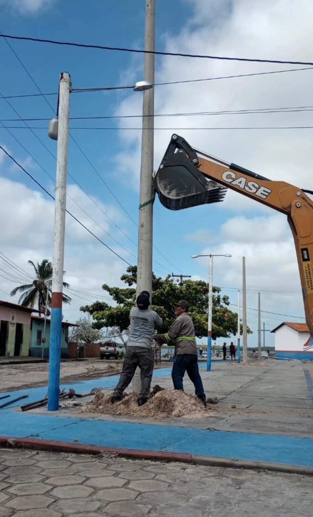 Revitalização e iluminação garantem mais qualidade de vida no povoado Areinhas