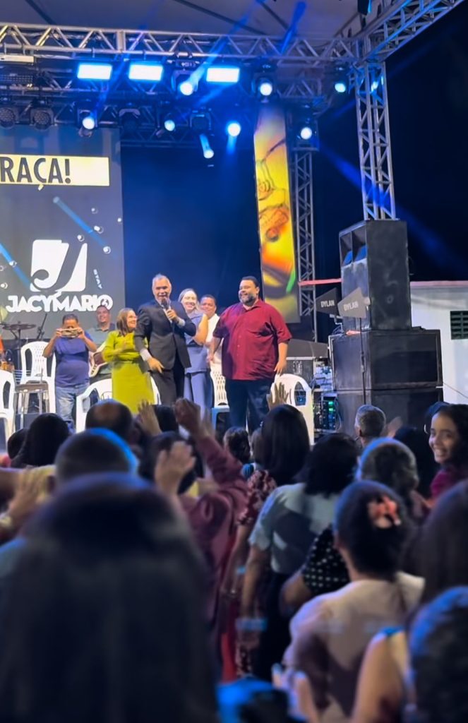 Uma noite de fé e gratidão marcou as comemorações pelos 78 anos de Primeira Cruz Uma noite de fé e gratidão marcou as comemorações pelos 78 anos de Primeira Cruz