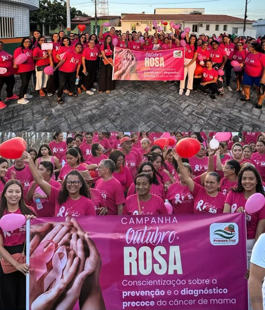 Ações do Outubro Rosa em Primeira Cruz 💗 Ações do Outubro Rosa em Primeira Cruz 💗