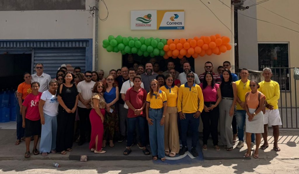 Prefeitura de Primeira Cruz inaugura nova unidade dos Correios Essencial em parceria com o Governo Federal