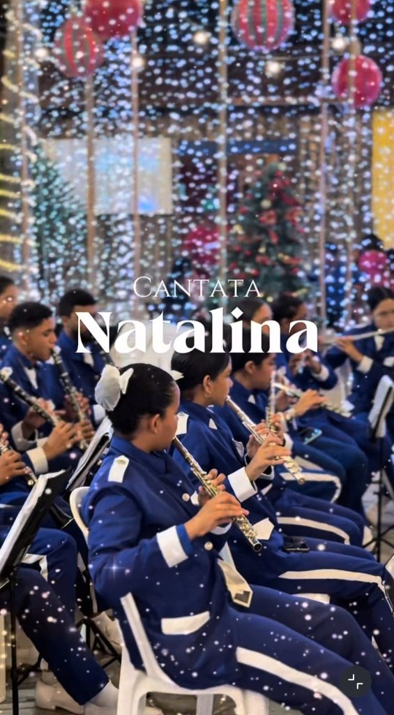 Cantata Natalina e presépio marcam início das celebrações de fim de ano em Primeira Cruz