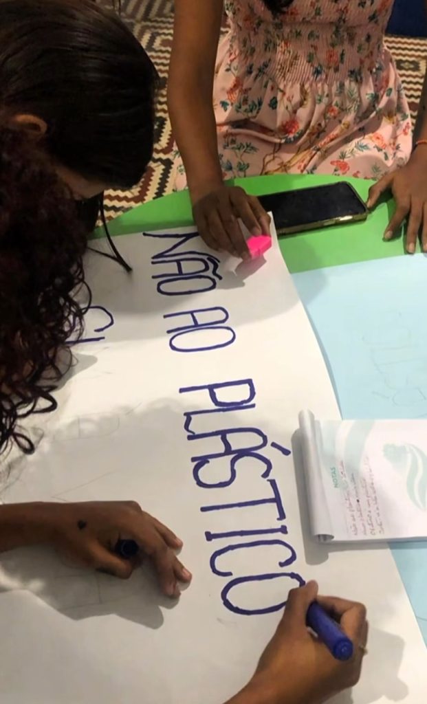 Ação ambiental do NUCA reforça conscientização sobre descarte correto de resíduos em Primeira Cruz